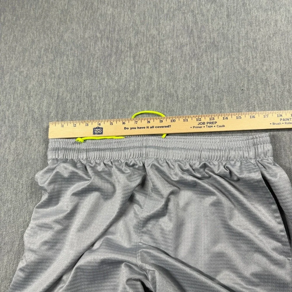 Nike Shorts Mens XL Grey Athletic Basketball Gym Workout Running Mesh Drawstring